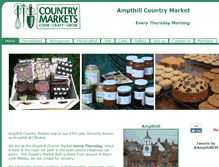 Tablet Screenshot of ampthillcountrymarket.craftsbycarolyn.co.uk